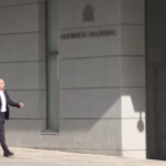 Luis Rubiales arrivato in tribunale a Madrid