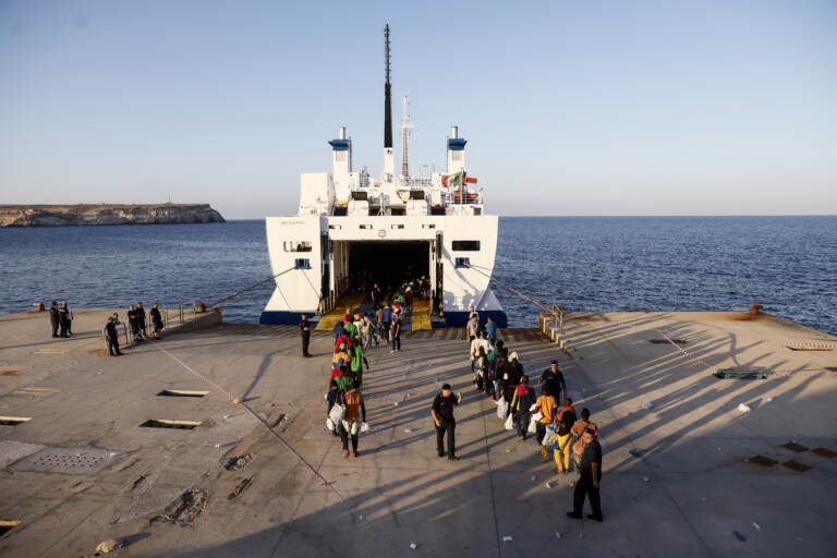 Emergenza sbarchi nell’isola di Lampedusa