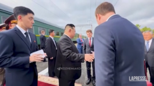 Russia, l’arrivo di Kim Jong Un a Artyom