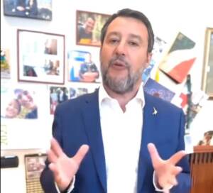 Pontida, invito di Salvini in francese con l’AI
