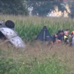 Schianto Frecce Tricolori: carbonizzata auto coinvolta