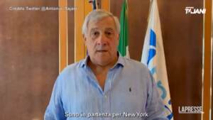Migranti, Tajani in partenza per Assemblea Onu: “Individuare soluzioni”