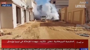 Alluvioni in Libia, sanificate le strade di Derna: paura per la diffusione di epidemie