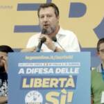 Salvini a Pontida, “Governo andrà avanti cinque anni, io garante”