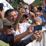 Pontida, al via sul pratone la kermesse della Lega