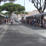 Sciopero mezzi, lunghe code in attesa dei bus a Termini