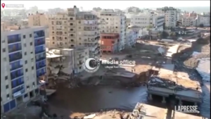 Libia, la devastazione di Derna vista da un drone