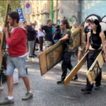 Milano, sgomberato ex Cinema Splendor occupato dagli studenti