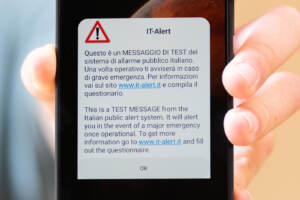 It-Alert, prosegue il test: messaggio arrivato in Lombardia, Molise e Basilicata