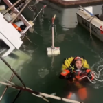 Palermo, peschereccio affondato: le operazioni di recupero