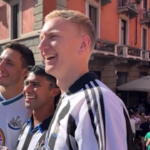 Champions League, i Navigli a Milano invasi dai tifosi del Newcastle
