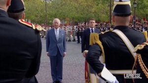 Francia, re Carlo e Camilla in visita di Stato a Parigi