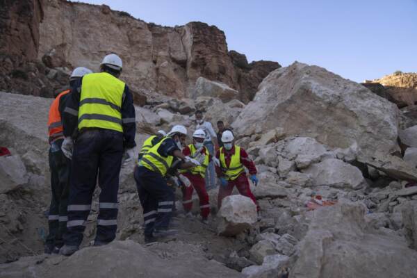 Terremoto in Marocco, arrivano aiuti