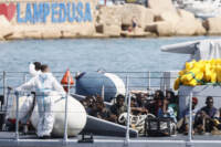 Nuovi sbarchi di migranti a Lampedusa