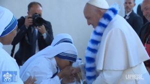 Marsiglia, Papa Francesco visita la Casa delle Missionarie della Carità
