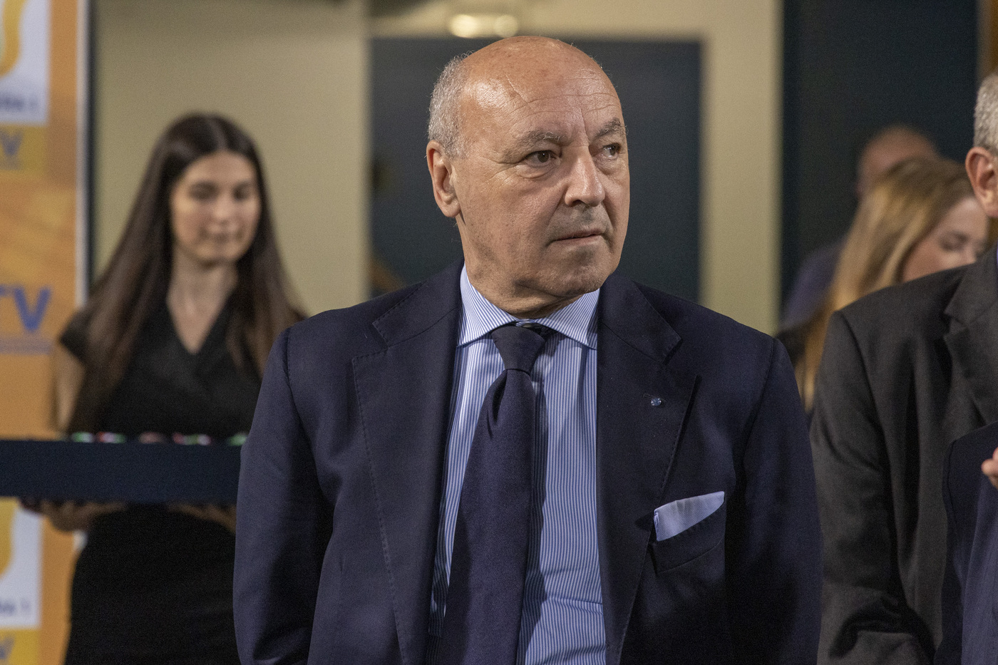 Calcio, Marotta: “Obiettivo Inter è seconda stella” Calcio, Marotta: “Obiettivo Inter è seconda stella”
