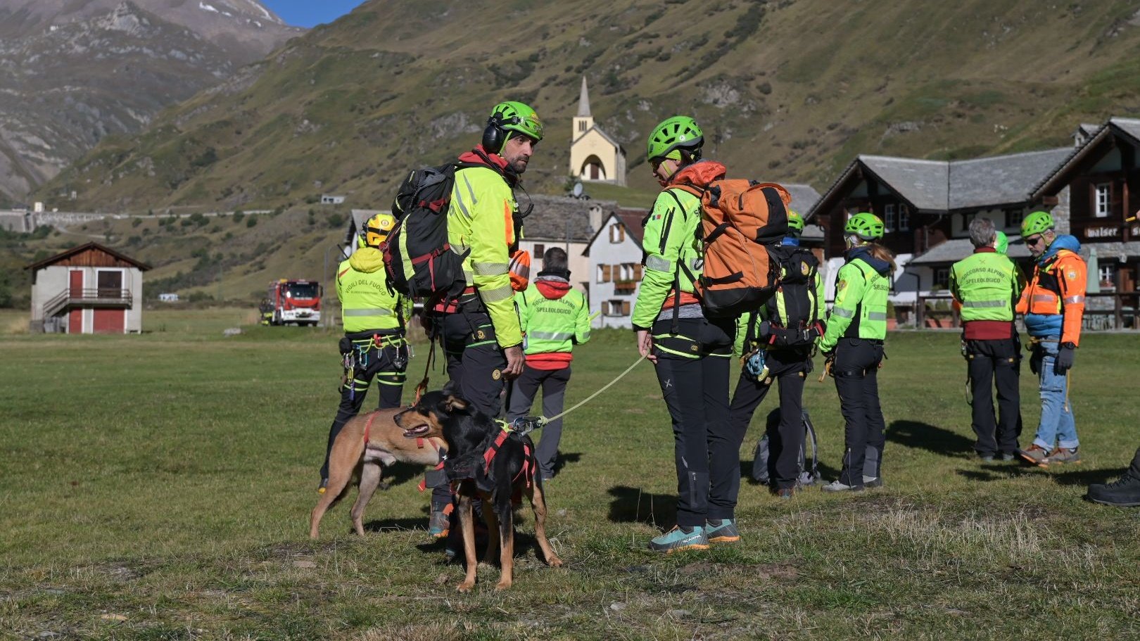Frana in Val Formazza, rintracciato corpo di uno dei due dispersi Frana in Val Formazza, rintracciato corpo di uno dei due dispersi