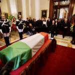 Giorgia Meloni a Montecitorio per i funerali di Stato di Giorgio Napolitano