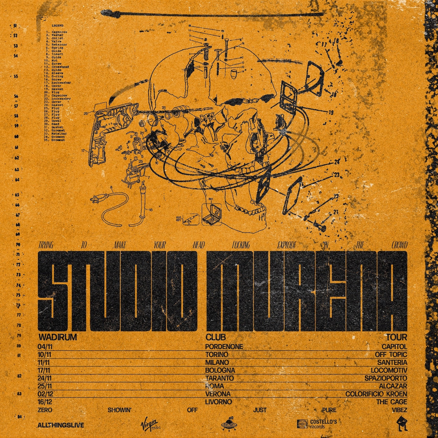 Studio Murena, presentato il nuovo tour nei club