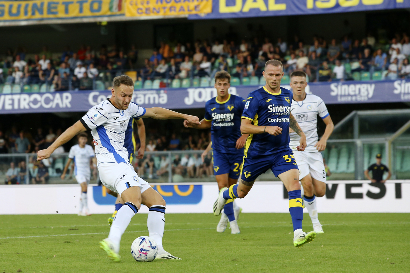 Verona-Atalanta 0-1, gli orobici battono l’Hellas al Bentegodi