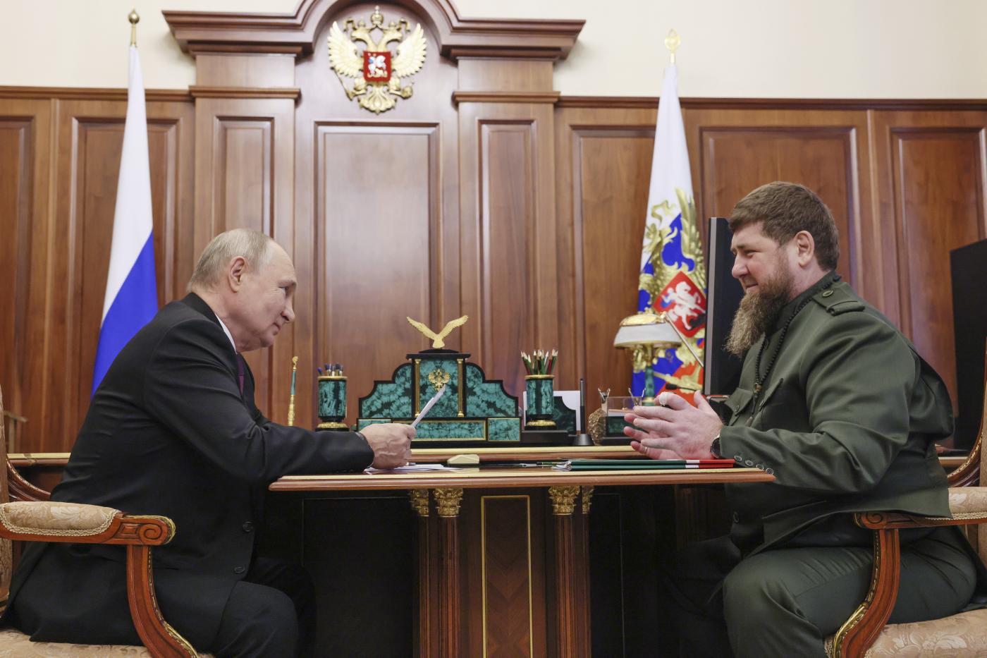 Russia, Putin incontra il leader ceceno Kadyrov