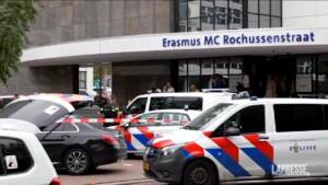 Rotterdam, polizia evacua l’ospedale della sparatoria