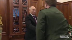 Russia, l’incontro tra Putin e Kadyrov