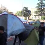 Caro affitti a Roma, studenti in protesta: in tenda davanti a rettorato Sapienza