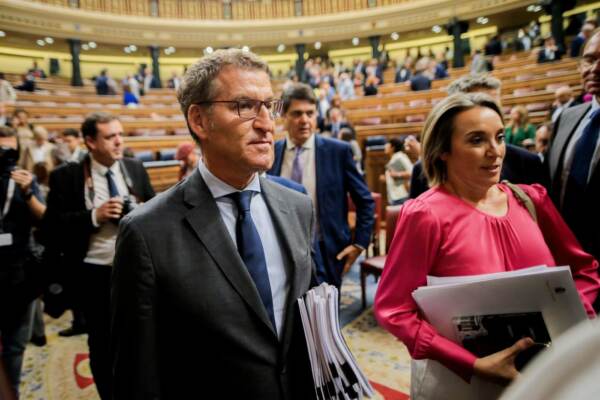 Madrid - Alberto Núñez Feijóo perde la sessione di investitura
