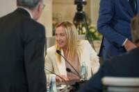 La presidente del Consiglio Giorgia Meloni a Malta per la riunione del Med9