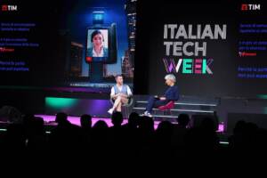Pietro Labriola, CEO di TIM all’ Italian Tech Week a Torino