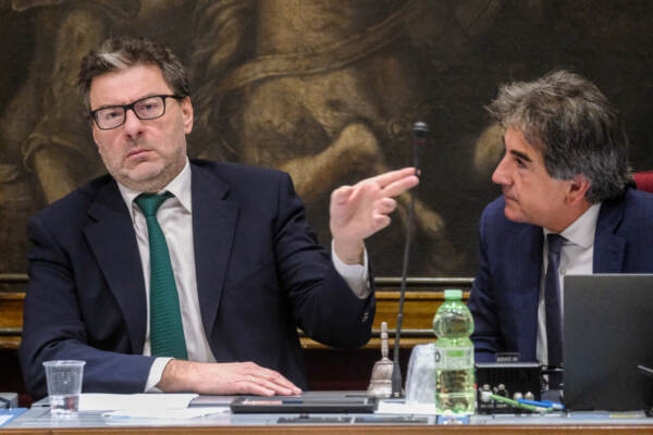 Camera dei Deputati, il Ministro dell’economia Giancarlo Giorgetti in audizione davanti alle Commissioni speciali riunite che esaminano il Nadef 2022