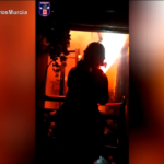 Incendio Murcia, dentro il rogo della discoteca: il video dei pompieri