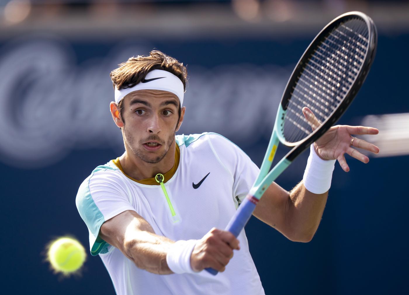 Tennis, Atp Pechino: Musetti eliminato da Alcaraz