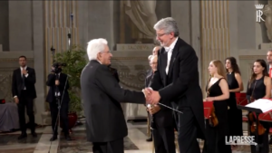 Quirinale, concerto in memoria di Giovanbattista Cutolo alla presenza di Mattarella