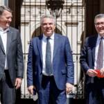 Lavoro, i segretari di Cgil, Cisl e Uil da Mattarella