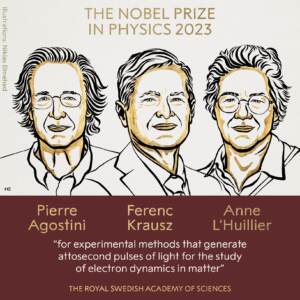 Nobel per la Fisica a Agostini, Krausz e L’Huiller