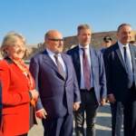 Pompei, Sangiuliano in visita agli scavi con la Commissaria Ue Ferreira