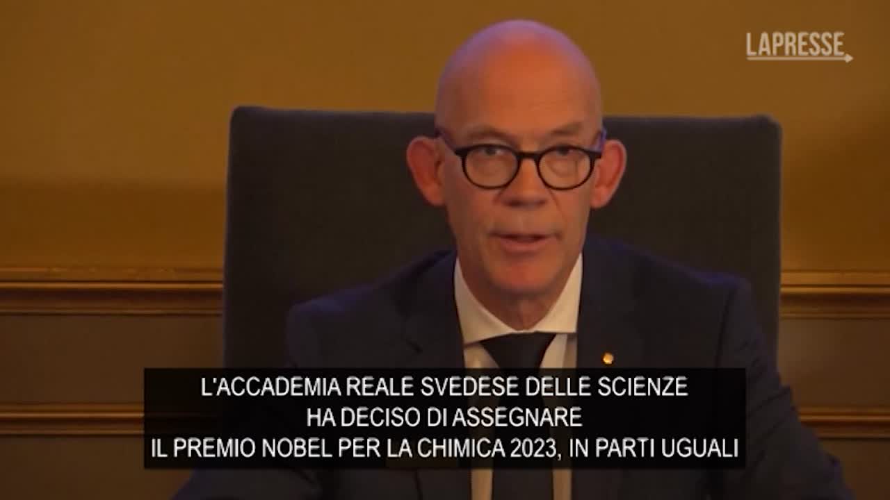 Premio Nobel per la Chimica 2023: l'annuncio dei vincitori Bawendi