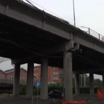 Mestre, rimosso il bus: la strada riaperta al traffico