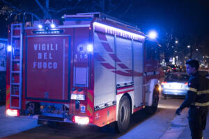 Torino, incendio in un palazzo di corso Grosseto