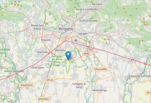 Terremoto, scossa magnitudo 3 a Bergamo Terremoto, scossa magnitudo 3 a Bergamo