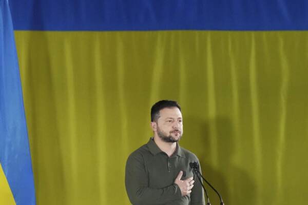 Canada-Ucraina - Il presidente ucraino Volodymyr Zelensky in visita a Ottawa