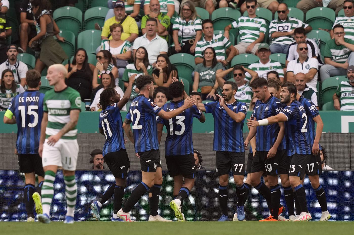 Sporting Lisbona-Atalanta 1-2, colpo esterno per i bergamaschi