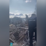 Ucraina, strage russa a Kupiansk: le macerie dell’edificio