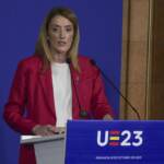 Ue, Metsola: “Bilancio al limite, a rischio fondi per Kiev”