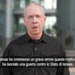 Israele, ministro difesa: “Grave errore di Hamas”
