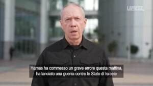 Israele, ministro difesa: “Grave errore di Hamas”