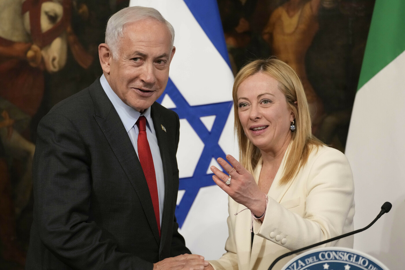 Medioriente, Meloni sente Netanyahu: “Italia al fianco di Israele”
