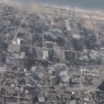 Israele sgancia bombe su Gaza, le immagini aeree